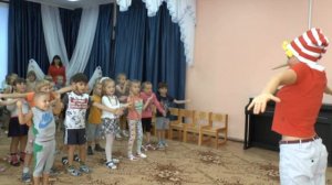 Флешмоб "Буратино". День знаний. Детский сад "Радуга" комбинированного вида, г. Рузаевка