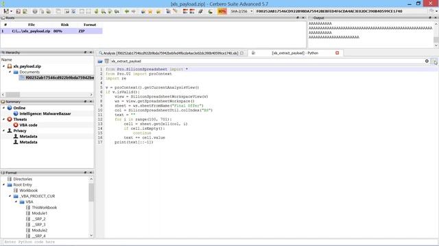 Blitz 37 Seconds XLS Malware Payload Extraction смотреть онлайн