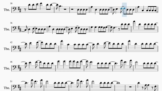 Trombone Sheet Music: How to play Someone To You by BANNERS смотреть онлайн