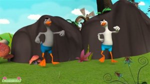 Детский песня- жили у бабуси два весёлых гуся