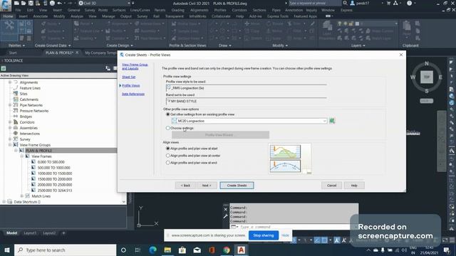 AutoCAD Civil 3D - Automatic Sheet Creation - Part-2 смотреть онлайн
