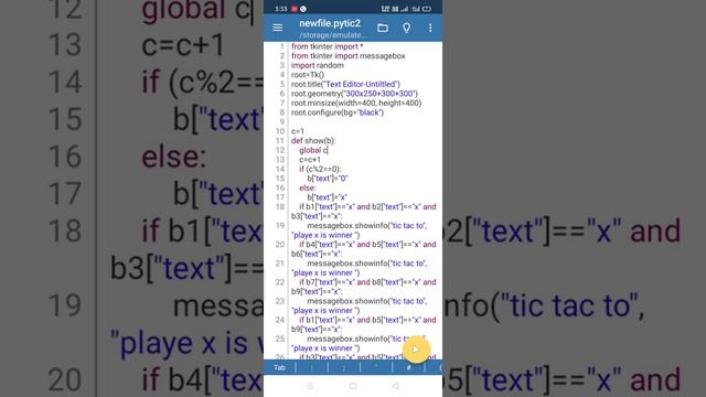 Tic tac toe using Tkinte python смотреть онлайн