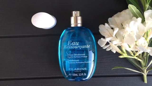 Дезодорант спрей ( Eau Ressourcante ) от французской марки Clarins (Кларанс). Обзор и отзыв. смотреть онлайн