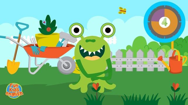 Around a Circle | Body Parts, Verbs & Counting Song | Fun Kids English смотреть онлайн