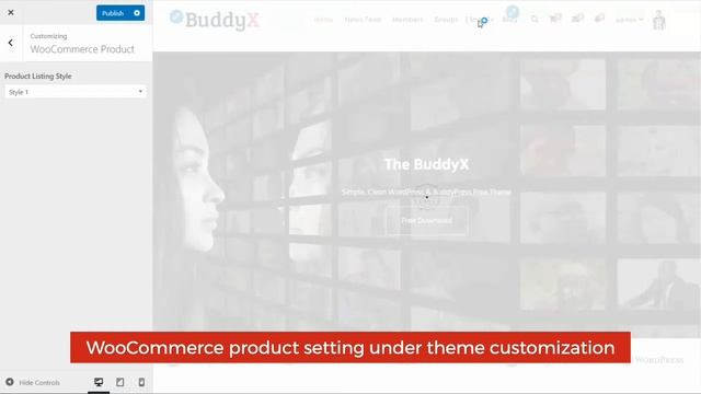 WooCommerce Products Listing Layout BuddyX Pro - WordPress Social Network Theme смотреть онлайн
