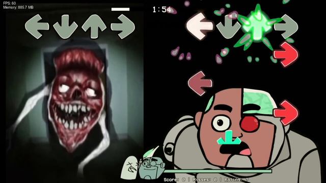 Guys look, a MONSTER | FNF MOD | Trevor Henderson EXE monsters смотреть онлайн