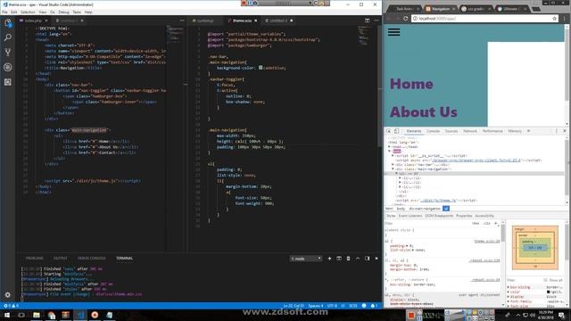 How to make Simple Hamburger Menu смотреть онлайн