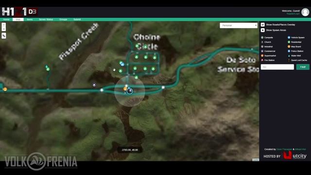 H1Z1 Гайд Карта, Как определить свое местоположение, Как найти друга смотреть онлайн