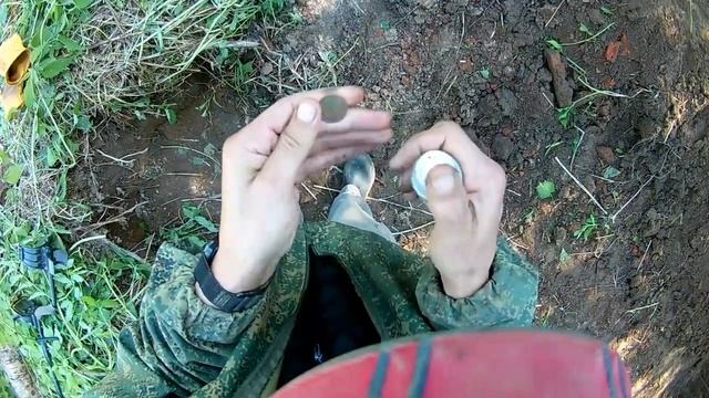 Шурф 2. Находки Камрада. Коп монет. Поиск с тх 850. Часть 2 смотреть онлайн