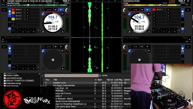 Serato Dj 1.9 ( 4 decks) 100% realistic Skin for virtual dj 8.2 vs Cdj 800 & Rane 68 смотреть онлайн