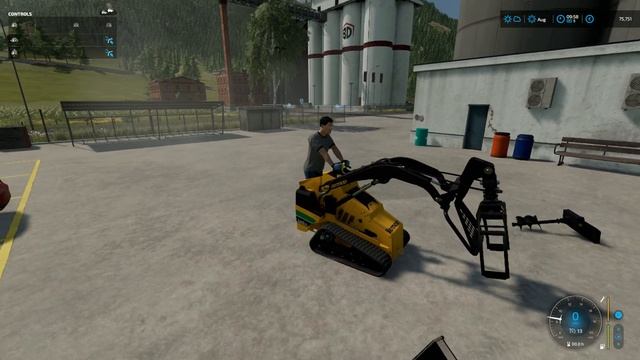 FS22 Vermeer Mini Skid Farming Simulator 22 Mods смотреть онлайн