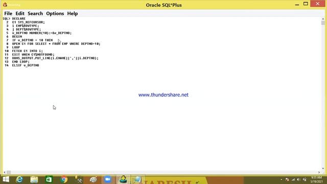 #75 - CURSOR (REF. CURSORS) ADDITIONAL TOPIC FOR BETTER UNDERSTANDING - 75 смотреть онлайн
