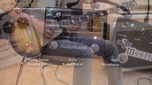 Gibson Custom 1958 Les Paul Reissue VOS Faded Tabacco test video смотреть онлайн