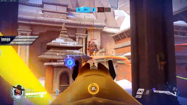 IDDQD DOMINATING AS ASHE! POTG! [ OVERWATCH SEASON 18 TOP 500 ] смотреть онлайн