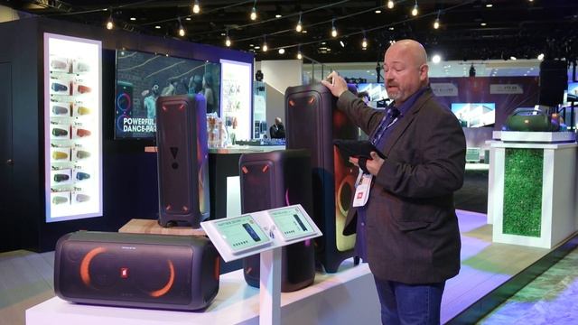 CES 2019: JBL PartyBox portable Bluetooth party speaker | Crutchfield video смотреть онлайн
