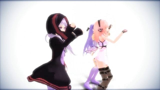 [MMD] Tecktonik // Groovy dancing girls HD смотреть онлайн