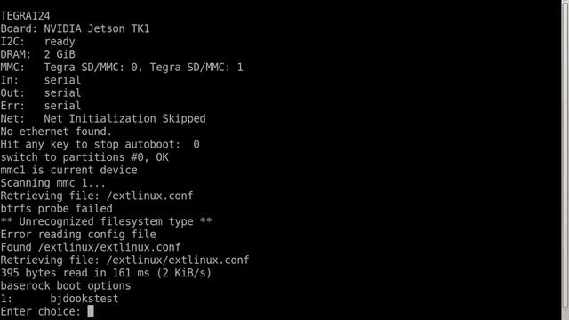 Demo of big-endian Linux kernel running on Jetson TK1 (ARM Tegra) смотреть онлайн