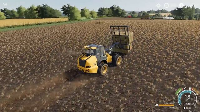 LET'S GET THESE GREAT HESSTON BALES OUT THE FIELD | Episode 25 | Peter Vill - FS19 смотреть онлайн