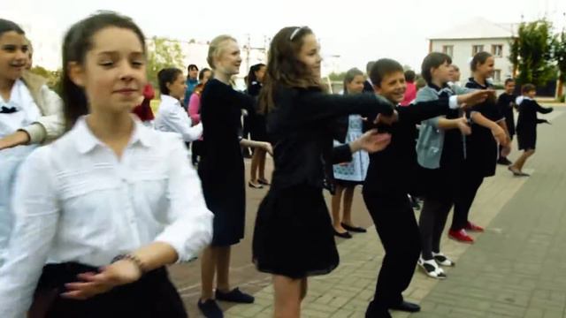 Флеш-моб, посвящённый Дню учителя