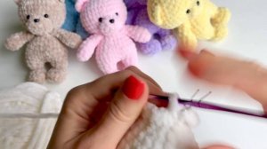 Мишка крючком для начинающих за час ? Мастер-класс
