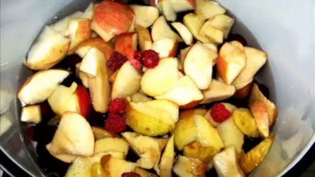 Вишневый компот БЫСТРО И ВКУСНО! Компот из вишни и яблок - для взрослых и детей! смотреть онлайн