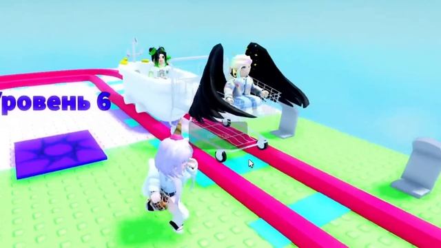 КАРТ РАЙД, НО ВАГОНЕТКА - СЛУЧАЙНЫЙ ПРЕДМЕТ! Roblox Create a Cart Ride смотреть онлайн