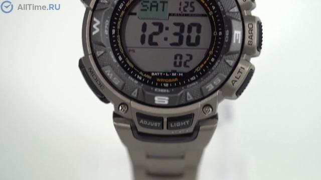 Обзор часов Casio Pro Trek PRG-240T-7E. Японские наручные часы. Alltime смотреть онлайн