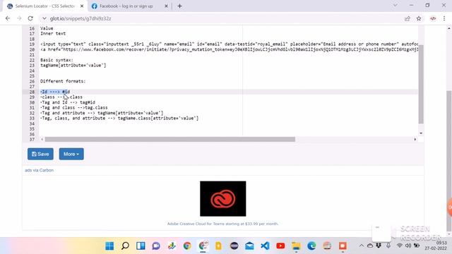 CSS Selector in Selenium WebDriver (Basics) | Selenium Tutorial - Sele Tech смотреть онлайн