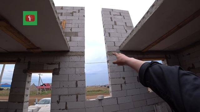ТРЕЩИНА В ФУНДАМЕНТЕ! Стройка дома в Казахстан смотреть онлайн