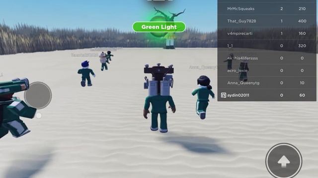 Playing Squid game On Roblox!Green light red light! смотреть онлайн