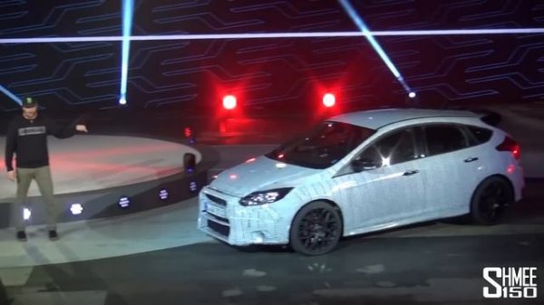 WORLD PREMIERE: Ford Focus RS 2016 - Ken Block on Stage