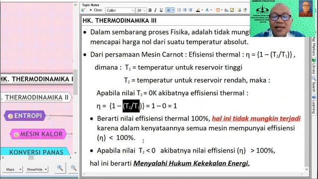 TERMOFISIKA-TERMODINAMIKA BAGIAN KE-3 FTI UNIVERSITAS TRISAKTI JAKARTA. смотреть онлайн