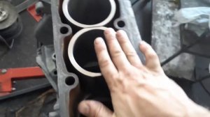 Как посадить мокрые гильзы в Блок ДВС. Пежо 405 .и аналогичные моторы.