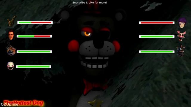 all of the rise of springtrap animations WITH HEALTHBARS смотреть онлайн