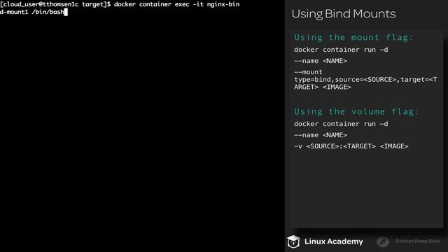 06 3 Using Bind Mounts смотреть онлайн