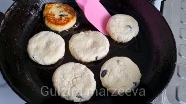 Сырники.Заготовка из творога,Казакша рецепт.Самые вкусный секрет сырников, можно есть каждый день? смотреть онлайн
