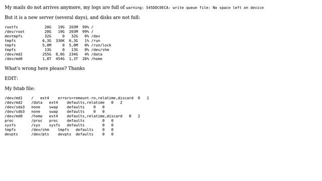 Postfix with no more space смотреть онлайн