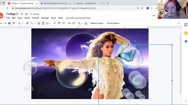 Digital Photo Collage In Google Draw