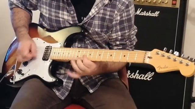 FENDER Stratocaster American Standard HH  Seymour Duncan TB4 And SH2 Hard Rock Impro