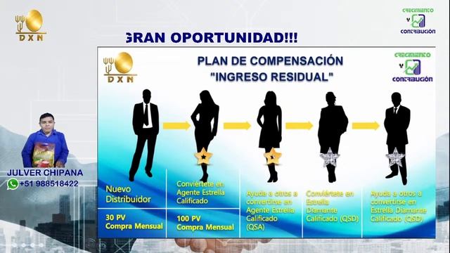 PLAN DE COMPENSACIÓN DXN / CÓMO NOS PAGA DXN.. смотреть онлайн