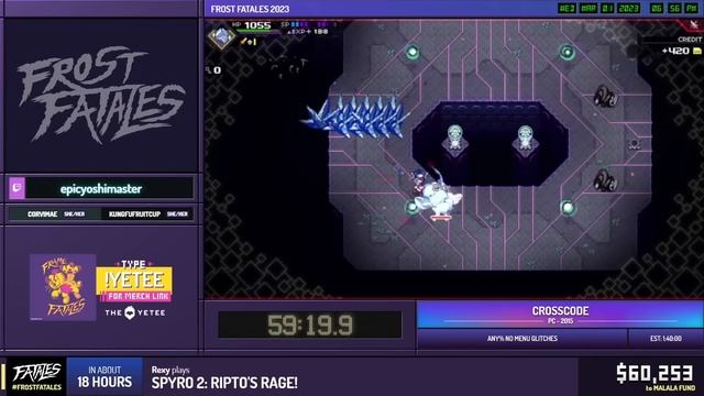 CrossCode by EpicYoshiMaster in 1:31:18 - Frost Fatales 2023 смотреть онлайн