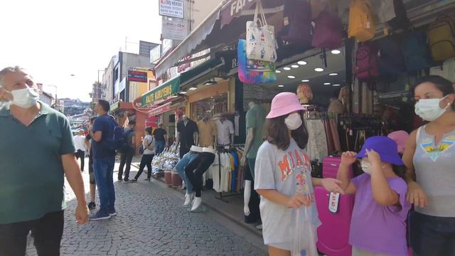 Istanbul Üsküdar |Walking Tour In One Of The Most Populated Districts 23July 2021 |4k UHD 60fps смотреть онлайн