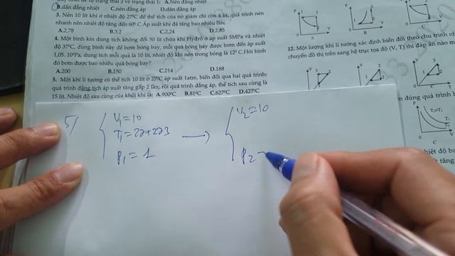 VẬT LÍ 10 _ GIẢI BÀI TẬP PT TRẠNG THÁI KLT смотреть онлайн