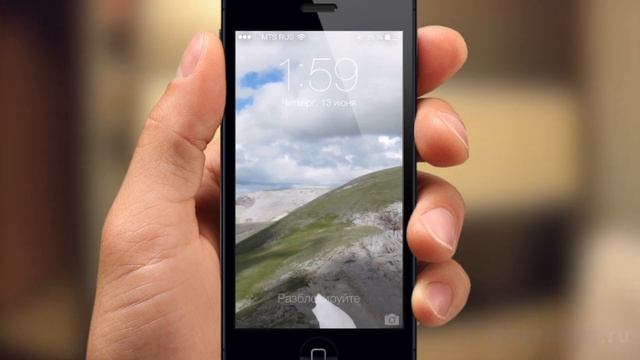 Живые панорамные обои iOS 7 / Panoramic wallpaper iOS 7 смотреть онлайн