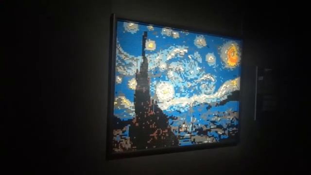 Вам слабо собрать картину КРИК из лего?Парк Горького прогулка смотреть онлайн