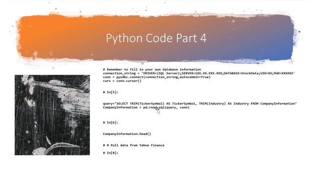 Web scraping financial data using Python and inserting the data into SQL Server смотреть онлайн