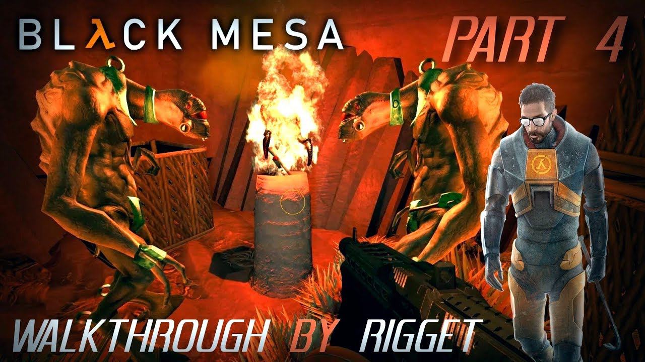 Black Mesa мир XEN Прохождение Часть 4 "Лагерь Вортигонтов" смотреть онлайн