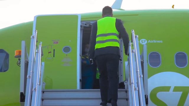 AIRBUS A320 NEO S7 - PREPARING FOR NEW FLIGHT // А320 НЕО S7 - ПОДГОТОВКА К НОВОМУ ПОЛЁТУ