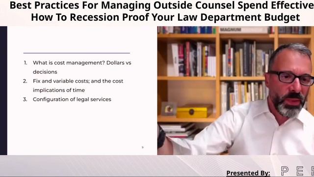 Best Practices For Managing Outside Counsel Spend Effectively смотреть онлайн