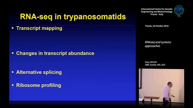 P. Myler - RNAseq and systems approaches смотреть онлайн